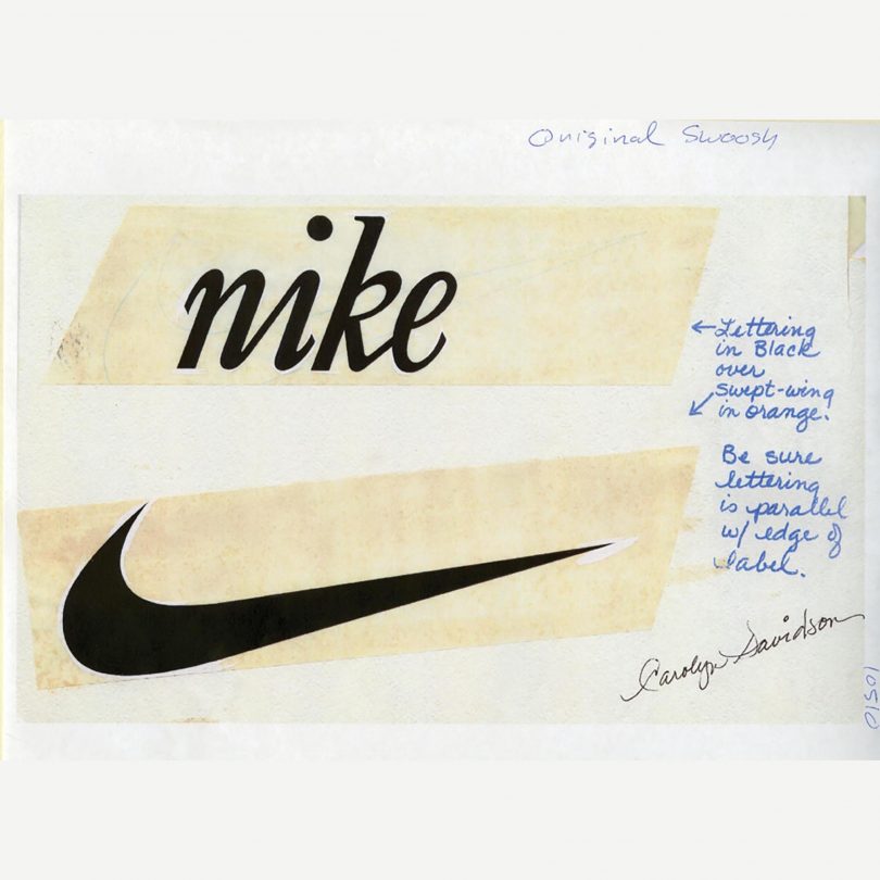 nike swoosh inventor